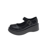 2024, The New Spring And Summer Mary Jane Shoes Loose Cake Bottom Bow Students JK All Kinds Of Sweet