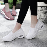 Women's Summer Sneakers Breathable Socks Sport Running Shoes Women Air Cushion Running Sneakers Women Jogging