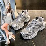 Shoes And Women's Shoes Ins Trend 2024 New Spring Thick-Soled Sports Shoes Net Show Feet Small Network Celebrity Casual
