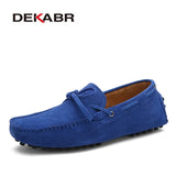 Brand Big Size Cow Suede Leather Men Flats 2021 New Men Casual Shoes High Quality Men Loafers Moccasin Driving