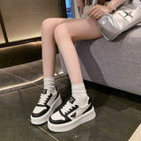 Surface, Thick Soles, Small White Shoes, Women's 2024 Spring And Summer New Fashionable Shoes, Ins Board Shoes, Breathable Sports