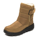 Fashion MenWinter Boots Fur Men Snow Boots Couple Keep Warm Winter Cotton Shoes Waterproof Botas Hombre Outdoor Men