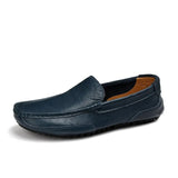 Men Shoes Luxury Brand Genuine Leather Casual Driving Shoes Men Loafers Moccasins Slip on Italian Shoes for Men Big