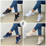 Breakj Sneakers Women's 2025 New Thick-Soled Coloring Casual Low-Top Sports Single