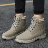 New Korean Martin Boots Extra-Large Size Women's Boots Outdoor Thick-Soled Autumn And Winter