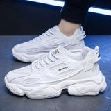 and Autumn New Men's Sports Shoes Student Breathable Trend Thick Sole Casual Shoes Comfortable and Versatile Sports
