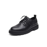 Breakj New Small Leather Shoes Male British Wind Large Size Men's Shoes 45 46 Black Tie Belt Ancient Trend Shoes