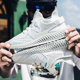 Arrivals Running Shoes for Men Breathable Mesh Sneakers Men Shoes White Male Trainers Light Sports Big Size