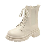 Breakj Martin Boots Female 2023 Spring Autumn Fashion Handsome Belt In The British Ankle Boots Spot Direct