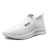 Light Men Shoes Sneakers Summer Breathable Mesh Sports Shoes Comfortable Non-slip Lazy Shoes Men Casual Walking