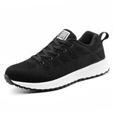 Sneakers Breathable Mesh Casual Sneakers Women Lace Up Walking Shoes Women'S Vulcanized Rubber Sole Shoes Female Size