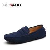 Brand Spring Summer Hot Sell Moccasins Men Loafers High Quality Genuine Leather Shoes Men Flats Lightweight Driving