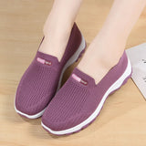 Shoes 2021 Fashion Mesh Casual Shoes Women Breathable Flat Sneakers Women Light Running Shoes Zapatillas De