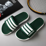 Home Slippers Soft Sole Bathroom Non-slip Indoor Shoes Flat Slides Summer Sandals Men Women Beach Outdoor Flip