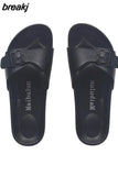 2023 New Summer Women Slipper Fashion Casual Beach Buckle Non-slip Outside Weightlight Slides