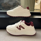 Breakj Sneakers Women's New Round Head In Autumn 2025 Old Dad Shoes Students Hitchhiking Trend Casual