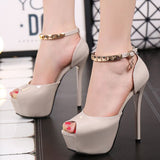 platform pumps women shoes high heels wedding shoes woman peep toe thin high heels ladies shoes stiletto zapatos de