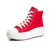 44 Chaussure Femme Women Sneakers Zipper Canvas leather Casual Shoes Mens 2022 Fashion Women Black Sneakers Ladies