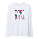 Long Sleeve T-shirts Autumn Print Gothic Vintage Ulzzang Cozy High Street Streetwear 4XL Baggy Korean Trendy Harajuku BF