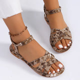 The Summer Of 2023, The New Rome Shows Thin And Soft Soles Without Sharpening The Feet, Leisure, All Kinds Of Flat-Soled Sandals, Women's