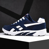Men Running Shoes PU Leather Blade Sneakers High Quality Outdoor Light Breathable Sport Athletic Men Shoes Male