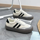 Breakj Korean Version Of Forrest Gump Shoes Women's Spring 2024 New Student Running Sneakers Versatile Small White Shoes Women's Singles