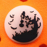Designer Vampire Shoe Charm Accessories Scary Halloween Monster Shoes Buttons Skeleton Sandals Charm