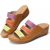 Sandals 2020 Fashion Wedges Shoes For Women Slippers Summer Shoes With Heels Sandals Flip Flops Women Beach Casual