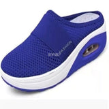 Women Wedges Orthopedic Sandals Office Shoes Woman Hollow Out Vintage Shoes Slip On Casual Sewing Ladies Bunion Drop Ship
