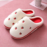 Home Slippers Women Men Winter Fur Plush Keep Warm Flat House Indoor Shoes Woman Soft Comfort Cotton Female