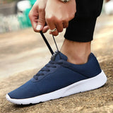 Men Sneakers 2021 New Men Casual Shoes Lace Up Men Running Shoes Lightweight Comfortable Breathable Walking