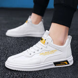 Men Casual Shoes New Fashion Flat Breathable White Sneakers Lightweight Shoes Men Tennis Outdoor Running Shoe Travel