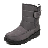 Fashion MenWinter Boots Fur Men Snow Boots Couple Keep Warm Winter Cotton Shoes Waterproof Botas Hombre Outdoor Men