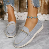 And Autumn 2025 Happy Shoes One Foot Lazy Shoes British Style Retro Breathable Bean Shoes Comfortable Flat Sole Single