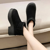 Breakj Snow Boots Women 2025 Winter New High And Coarse And Thicken Thick To Keep Warm Fur One Snow