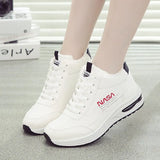 Winter Ankle Sneakers Shoes Warm Thick Plush Suede Snow Boots Female PU Leather Outdoor Sneaker Fur Shoes For