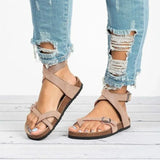 Breakj Women Sandals Summer Flip Flops Fashion Rome Shoes Women Classics Platform Wedges Heel Ladies Ankle Strap