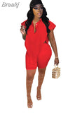 2023 New Summer Fashion Two-piece Outfits Button Sleeveless Irregular Shirt Top + Shorts Suits Women Casual