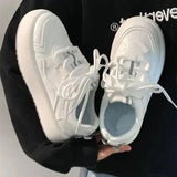 Womens Trainers Sneakers Mesh Platform Woman-shoes Running Breathable 2023 Casual Thick Sole Roses Fashion Spring Solid