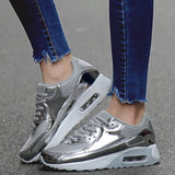 2021 New Ladies Casual Shoes Couple Air Cushion Sneakers Fashionable Women Breathable Ladies Sports insole Zapatillas