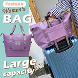 Large Capacity Foldable Travel Bag Gym Shoulder Bag For Workout Yoga Outdoor Waterproof Travel Handbags Shoulder Bag