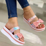 Women Sandals Summer Shoes Platform Heels Sandalias Muje Lightweight Wedges Shoes For Women Slip On Summer Slippers Women