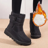 Fashion MenWinter Boots Fur Men Snow Boots Couple Keep Warm Winter Cotton Shoes Waterproof Botas Hombre Outdoor Men