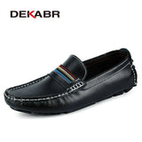 Fashion Men Shoes Genuine Leather Casual Soft Comfortable Loafers Male Moccasins Breathable Non Slip Driving