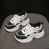 Breakj Shoes Women 2025 Spring New Thick-Soled Casual Shoes Fashion Old
