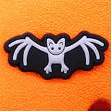 Sale 1pcs Cartoon Ghosts Shoe Buckle Accessories PVC Halloween Shoe Charm Decorations Pins Fit Croc Jibz Party Kids