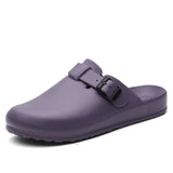 Men Classic Anti Bacteria Surgical Medical Shoes Safety Closed Toe Mule Clogs Slippers Cleanroom Work Slides For Women