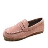 Loafers Moccasins Woman Soft Bottom Non Slip Female Flats Shoes 2021 Autumn Spring Slip On Sewing Ladies Lazy Shoes