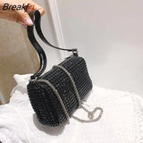 Rhinestone Bag Female Mini Portable Hand Bling Fash Diamond Messenger Bag Fashion Zipper Feminina Evening