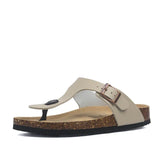 Men Cork Slippers PU Leather Men's Sandals Fashion Flip Flops For Men Mule Clogs Slippers